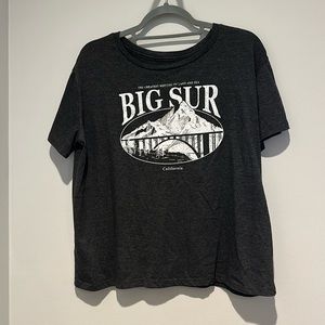 END OF YEAR SALE! |  Sun Dark Gray Big Sur Top
